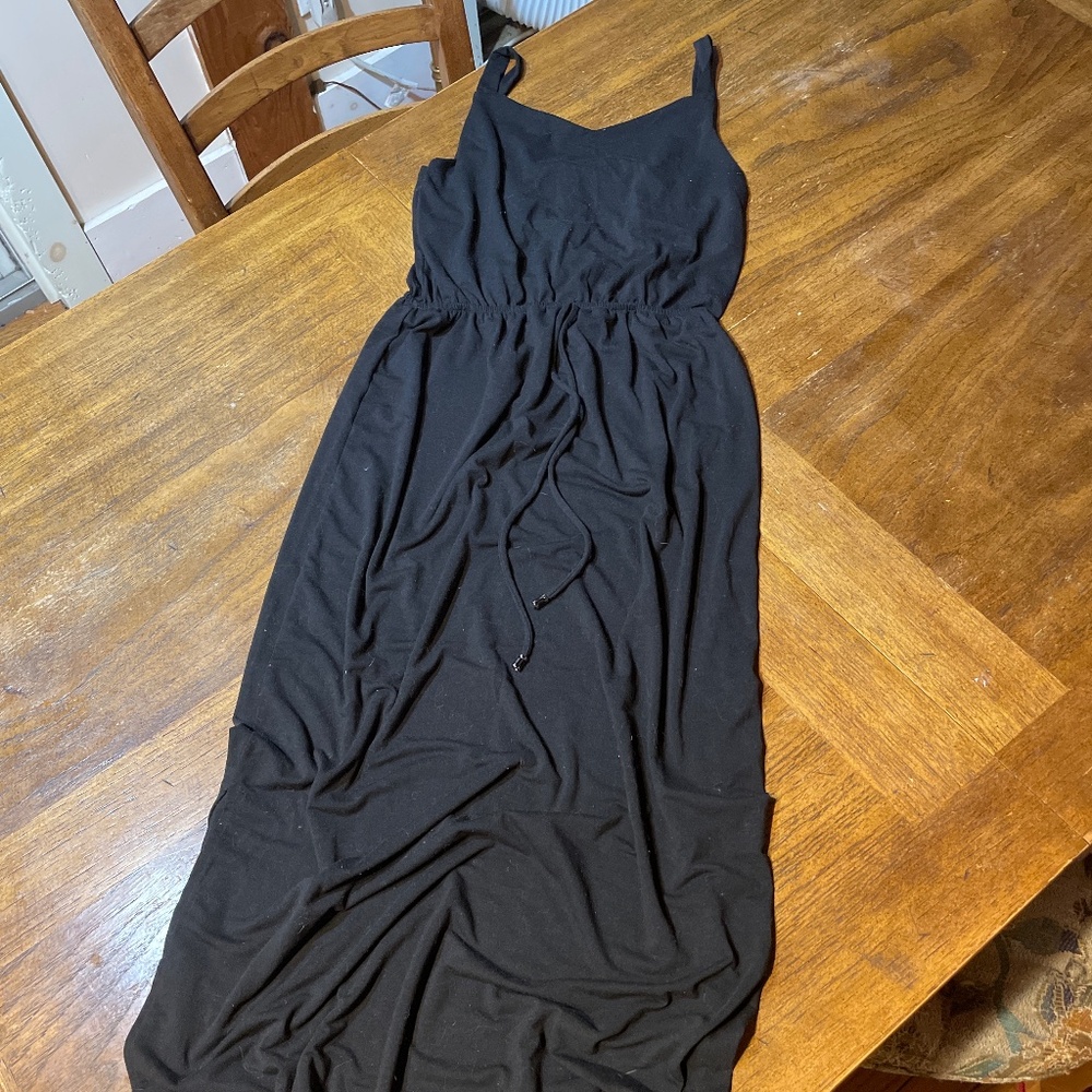 Lildy size medium long black dress